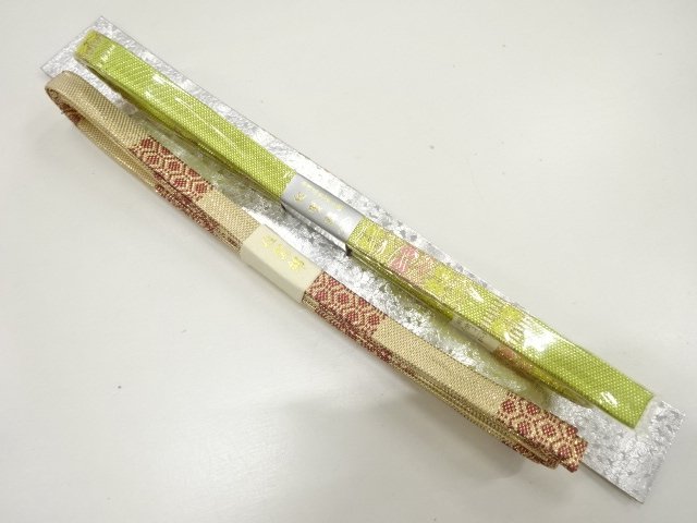 JAPANESE KIMONO / SET OF OBIJIME CORD / SAGANISHIKI